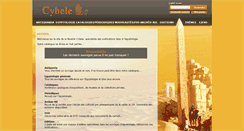Desktop Screenshot of librairie-cybele.com